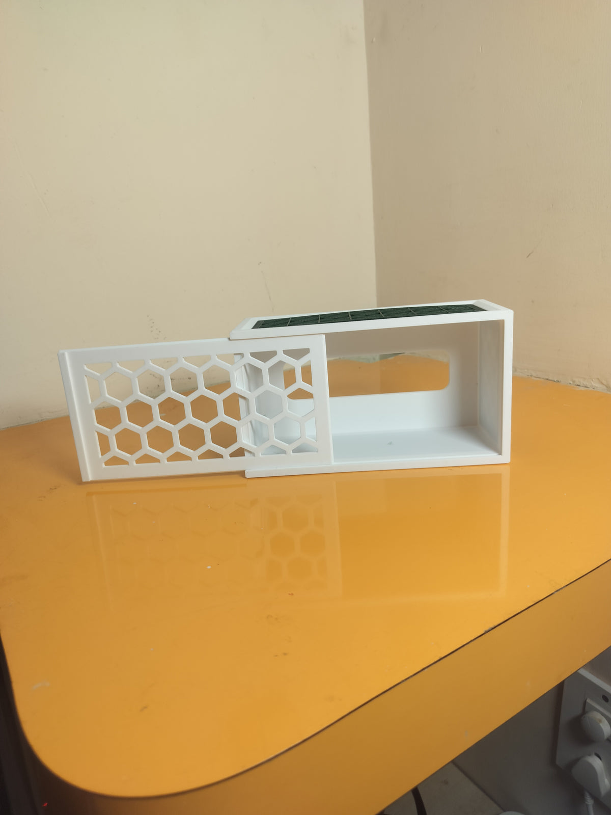 Tissue Box Kumiko Diag Design Top Plain Rect