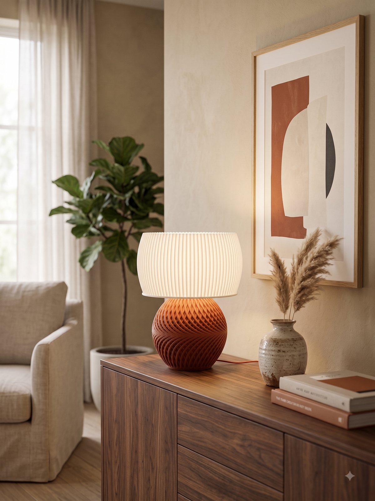 Drift Design Lamp with Standard Bulbholder and wire 2 mtrs