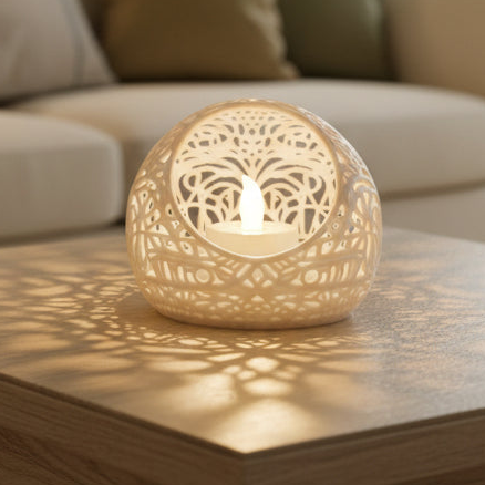 Tree of Light LED T Light Holder