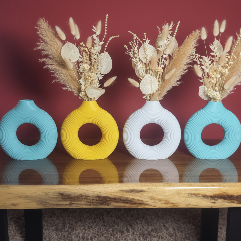 Orbit Donut Vase