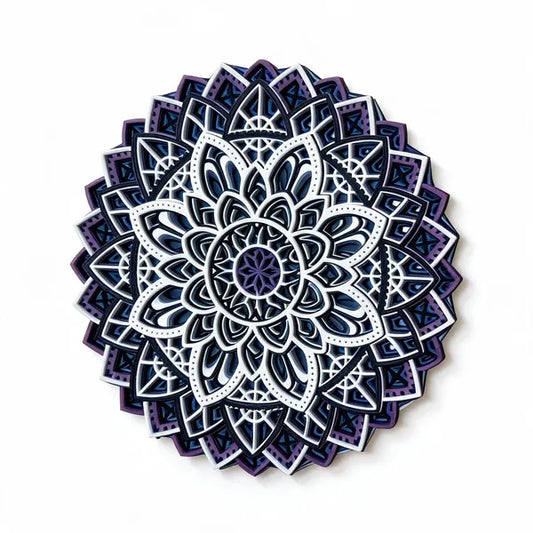 Mandala Wall Art 4 colur